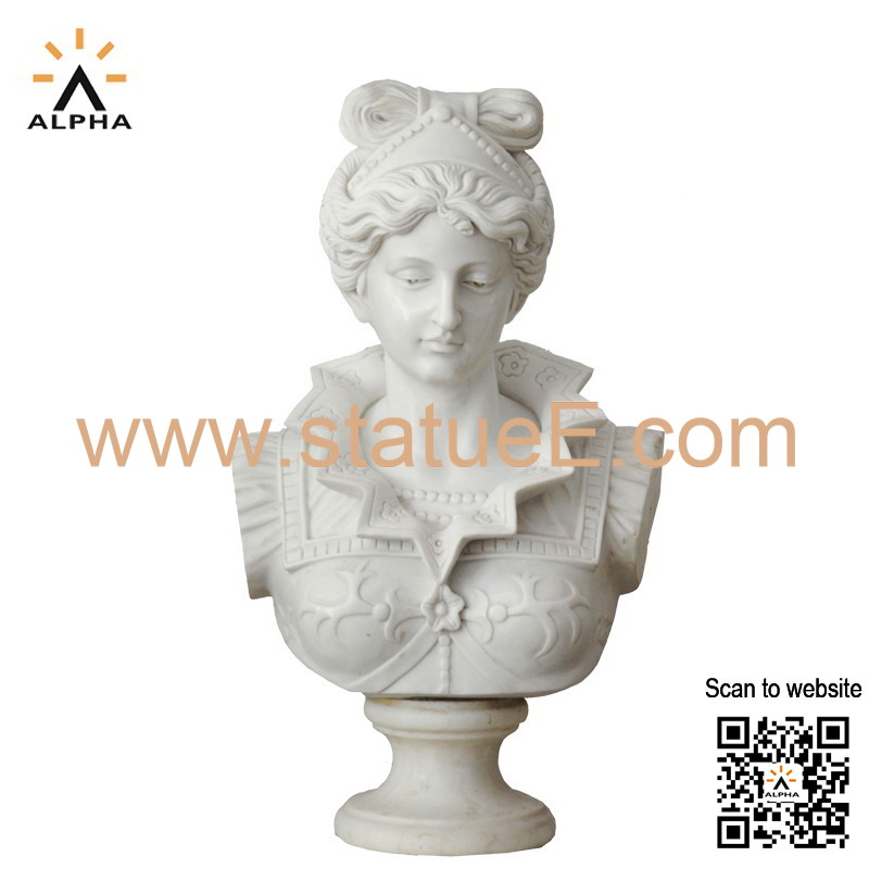 lady bust statue